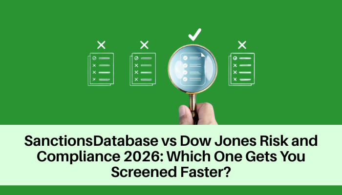 SanctionsDatabase vs Dow Jones Risk and Compliance 2026